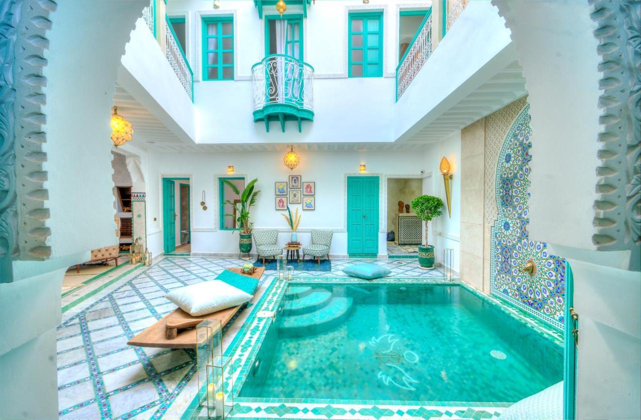 Riad Paradis Blanc Marrakesch Exterior foto