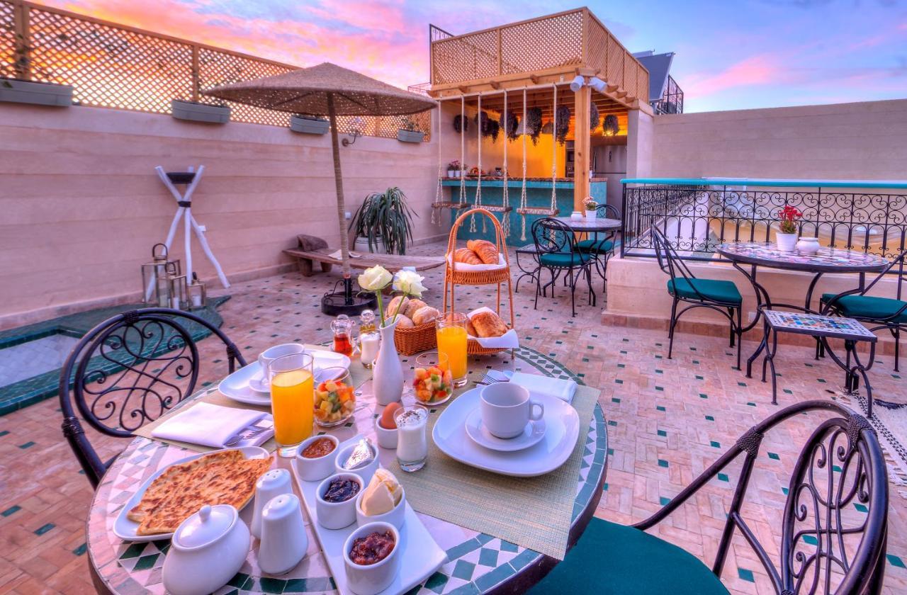 Riad Paradis Blanc Marrakesch Exterior foto