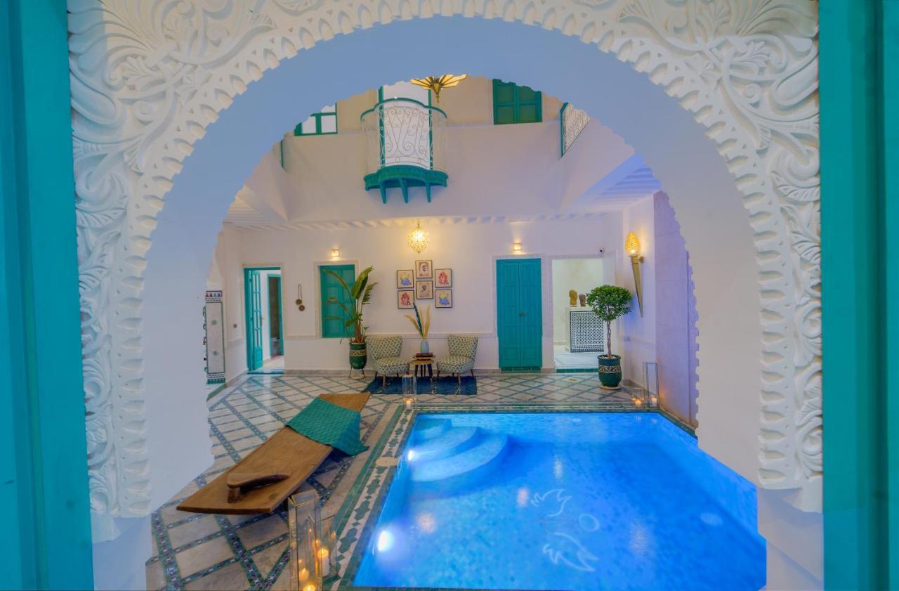 Riad Paradis Blanc Marrakesch Exterior foto