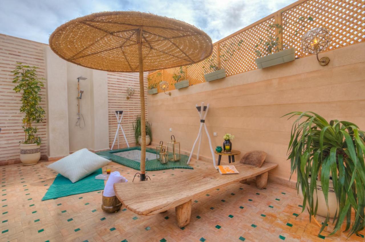 Riad Paradis Blanc Marrakesch Exterior foto