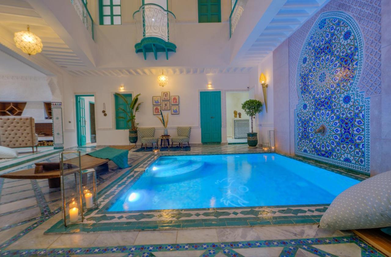 Riad Paradis Blanc Marrakesch Exterior foto