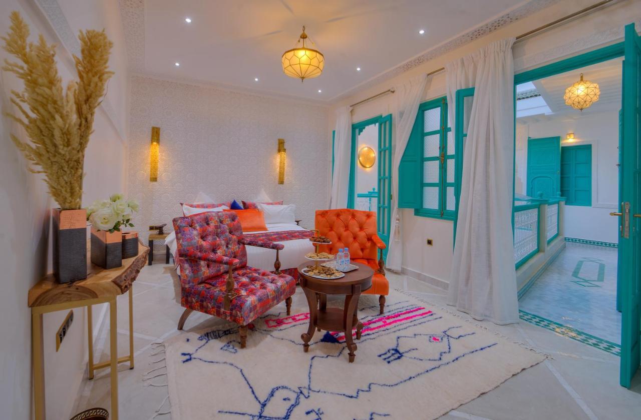 Riad Paradis Blanc Marrakesch Exterior foto