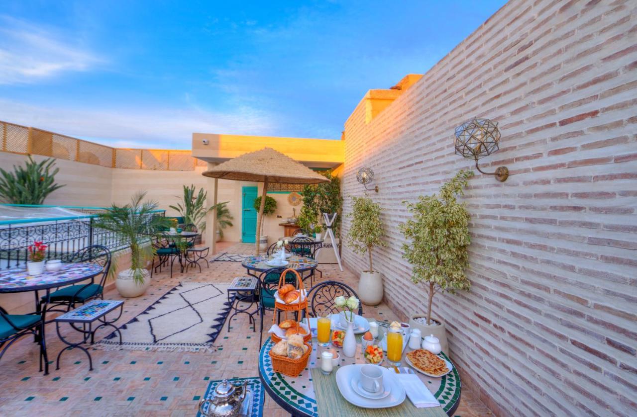 Riad Paradis Blanc Marrakesch Exterior foto