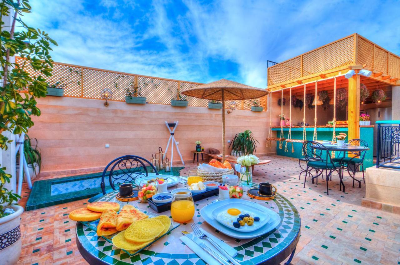 Riad Paradis Blanc Marrakesch Exterior foto