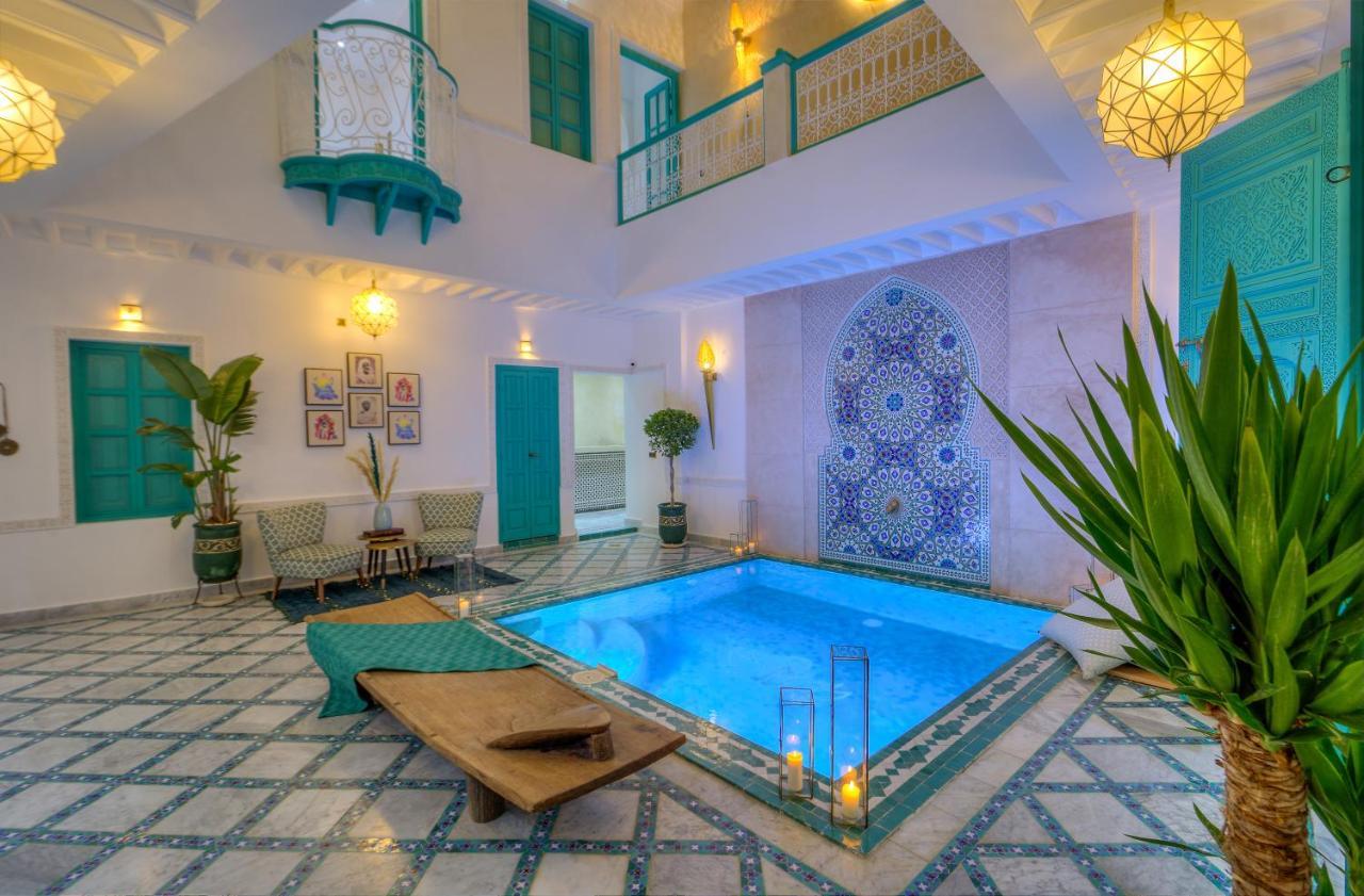 Riad Paradis Blanc Marrakesch Exterior foto
