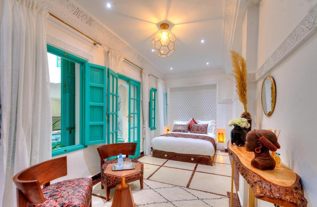 Riad Paradis Blanc Marrakesch Exterior foto