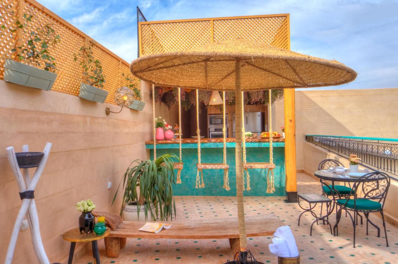 Riad Paradis Blanc Marrakesch Exterior foto
